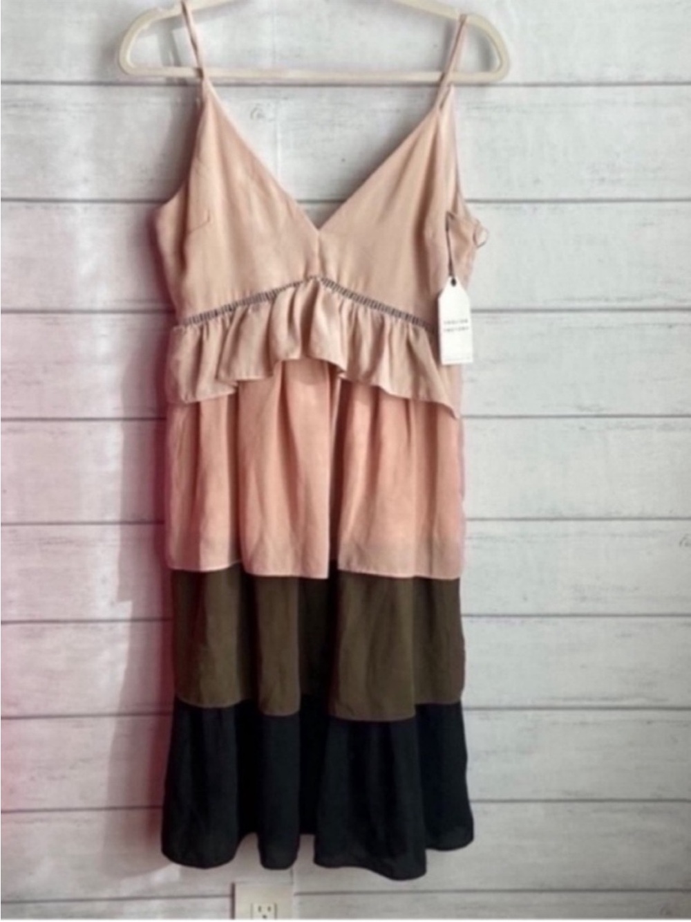 NWT English Factory Multicolored Tierred Dress